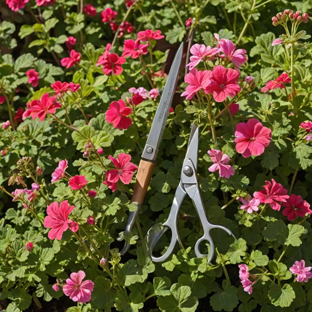 Jak przycinać geranium, by rosło bujnie?