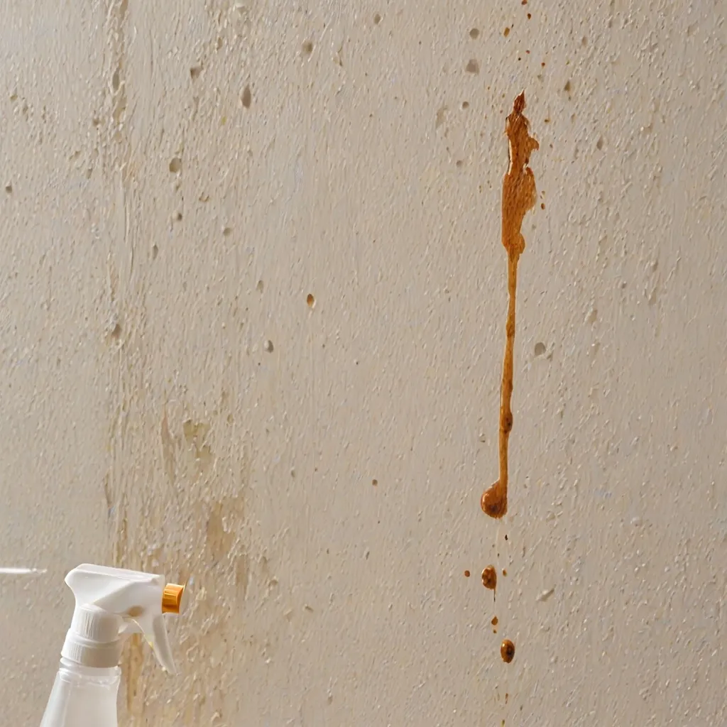 Jak usunąć tłuste plamy ze ściany - skuteczne metody